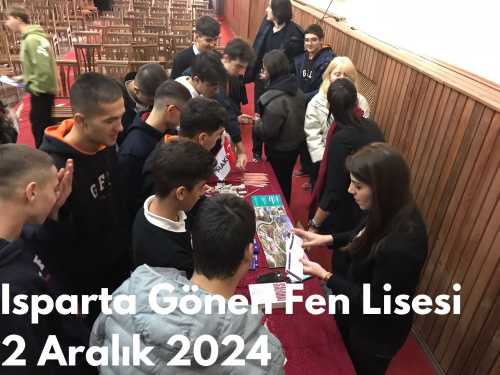 MAKÜ Gönen Fen Lisesinde yeni öğrenci adaylarına tanıtıldı