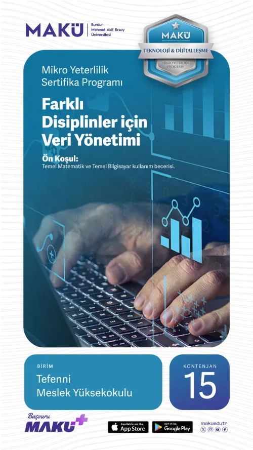Birim Mikro Yeterlilik Programı  Başvuru Listesi / Ders Programı