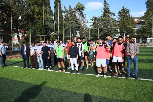 Üniversitene Hoş geldin Futbol Turnuvası'nın üçüncüsü Tıp Fakültesi