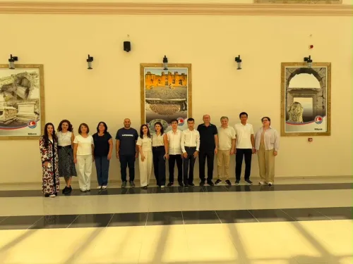 Özbekistan’dan Gelen Akademisyen ve Öğrenciler MAKÜ TÖMER Yaz Okulu Programında