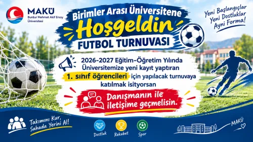 Birimler Arası Üniversitene Hoşgeldin Futbol Turnuvası