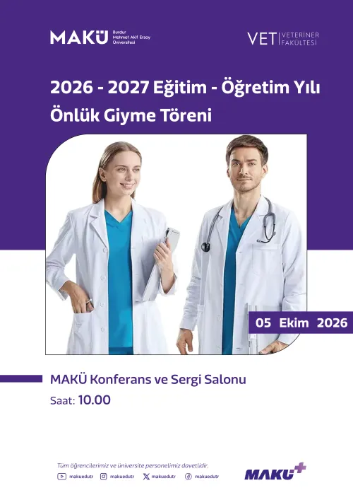 2026-2027 Eğitim-Öğretim Yılı Önlük Giyme Töreni