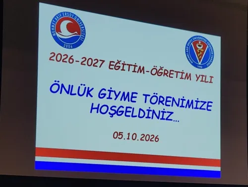 Veteriner Fakültesi Önlük Giyme Töreni