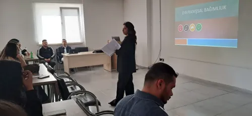 Bağımlılıkla Mücadele Eğitimi Gerçekleştirildi.
