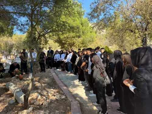 Merhum İsmail Akın, vefatının birinci yıl dönümünde Yüksekokulumuz öğrencileri ve okul yönetimi tarafından mezarı başında anıldı